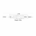 RHJC RENHE107 119HP Brush Motor - Image 3