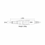 RHJC RENHE315 119HP Brush Motor - Image 3